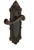 Grandeur Hardware - Grande Victorian Plate Privacy with Newport Lever in Timeless Bronze - GVCNEW - 814461