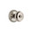 Grandeur Hardware - Newport Plate Passage with Bouton Knob in Polished Nickel - NEWBOU - 813110