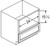 Jarlin Cabinetry - Base Blind in Microwave Cabinet - BMC27 - Avalon