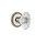 Grandeur Hardware - Soleil Rosette Dummy with Biarritz Crystal Knob in Polished Nickel - SOLBIA - 809502