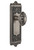 Grandeur Hardware - Windsor Plate Passage with Grande Victorian knob in Antique Pewter - WINGVC - 813675