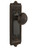 Grandeur Hardware - Windsor Plate Passage with Windsor knob in Timeless Bronze - WINWIN - 813738