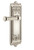 Grandeur Hardware - Windsor Plate Privacy with Georgetown Lever in Polished Nickel - WINGEO - 815072