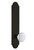 Grandeur Hardware - Hardware Arc Tall Plate Double Dummy with Hyde Park Knob in Timeless Bronze - ARCHYD - 804077