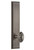 Grandeur Hardware - Hardware Carre' Tall Plate Passage with Grande Victorian Knob in Antique Pewter - CARGVC - 813921