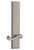 Grandeur Hardware - Hardware Carre' Tall Plate Passage with Newport Lever in Satin Nickel - CARNEW - 836130