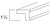 Jarlin Cabinetry - Light Rail Molding - TLR8-1 - Smokey Gray
