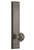 Grandeur Hardware - Hardware Carre' Tall Plate Double Dummy with Windsor Knob in Antique Pewter - CARWIN - 803604