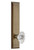 Grandeur Hardware - Hardware Fifth Avenue Tall Plate Dummy with Biarritz Knob in Vintage Brass - FAVBIA - 803054