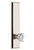 Grandeur Hardware - Hardware Fifth Avenue Tall Plate Passage with Chambord Knob in Polished Nickel - FAVCHM - 814010
