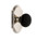 Grandeur Hardware - Arc Plate Passage Coventry Knob in Polished Nickel - ARCCOV - 852441