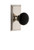 Grandeur Hardware - Carre' Rosette Passage Coventry Knob in Polished Nickel - CARCOV - 852474