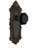 Grandeur Hardware - Grande Victorian Plate Privacy Lyon Knob in Timeless Bronze - GVCLYO - 850871