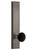 Grandeur Hardware - Carre' Plate Privacy Tall Plate Coventry Knob in Antique Pewter - CARCOV - 853146