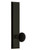 Grandeur Hardware - Fifth Avenue Plate Privacy Tall Plate Coventry Knob in Timeless Bronze - FAVCOV - 853126