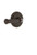 Grandeur Hardware - Circulaire Rosette Passage with Georgetown Lever in Timeless Bronze - CIRGEO - 820022