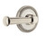 Grandeur Hardware - Newport Rosette Privacy Georgetown Lever in Polished Nickel - NEWGEO - 851650