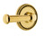 Grandeur Hardware - Soleil Rosette Passage with Georgetown Lever in Polished Brass - SOLGEO - 851902