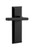 Ageless Iron Keep Plate Double Dummy with Dirk Lever in Black Iron - KEPDRK