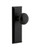 Ageless Iron Keep Plate Privacy with Keep Knob in Black Iron - KEPKEP - 2 3/8" Backset