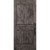 WoodCraft | Square 2 Panel V-Grooved Knotty Alder | 6'8" Tall