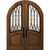 WoodCraft | Round Top Double Warwick WI Grille | 8' Tall