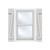 Ekena Millwork Urethane Shutter - Primed Urethane - FBJ06Z16X047RUF