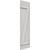 Ekena Millwork Urethane Shutter - Primed Urethane - FBJ06Z21X038RUF