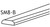 Jarlin Cabinetry - Scribe Molding - SM8-B - Newport