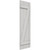 Ekena Millwork Urethane Shutter - Primed Urethane - FBS06Z23X045RUF