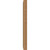 Ekena Millwork Rustic Wood Shutter - Rough Sawn Western Red Cedar - RBF06S11X021RWR