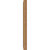 Ekena Millwork Rustic Wood Shutter - Rough Sawn Western Red Cedar - RBF06S11X022RWR