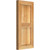 Ekena Millwork Rustic Wood Shutter - Rough Sawn Western Red Cedar - RBF06S11X023RWR