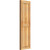 Ekena Millwork Rustic Wood Shutter - Rough Sawn Western Red Cedar - RBF06S11X038RWR