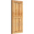 Ekena Millwork Rustic Wood Shutter - Rough Sawn Western Red Cedar - RBF06S16X034RWR