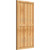 Ekena Millwork Rustic Wood Shutter - Rough Sawn Western Red Cedar - RBF06S26X052RWR