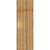 Ekena Millwork Rustic Wood Shutter - Rough Sawn Western Red Cedar - RBF06S26X080RWR