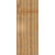 Ekena Millwork Rustic Wood Shutter - Rough Sawn Western Red Cedar - RBF06S32X081RWR