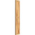 Ekena Millwork Rustic Wood Shutter - Rough Sawn Western Red Cedar - RBF06Z11X063RWR