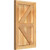 Ekena Millwork Rustic Wood Shutter - Rough Sawn Western Red Cedar - RBF06Z16X026RWR