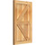 Ekena Millwork Rustic Wood Shutter - Rough Sawn Western Red Cedar - RBF06Z16X027RWR