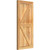 Ekena Millwork Rustic Wood Shutter - Rough Sawn Western Red Cedar - RBF06Z16X035RWR