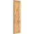 Ekena Millwork Rustic Wood Shutter - Rough Sawn Western Red Cedar - RBF06Z16X056RWR