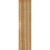 Ekena Millwork Rustic Wood Shutter - Rough Sawn Western Red Cedar - RBF06Z16X064RWR