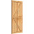 Ekena Millwork Rustic Wood Shutter - Rough Sawn Western Red Cedar - RBF06Z21X046RWR