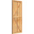 Ekena Millwork Rustic Wood Shutter - Rough Sawn Western Red Cedar - RBF06Z21X051RWR