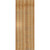 Ekena Millwork Rustic Wood Shutter - Rough Sawn Western Red Cedar - RBF06Z26X071RWR