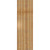 Ekena Millwork Rustic Wood Shutter - Rough Sawn Western Red Cedar - RBF06Z26X084RWR
