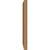 Ekena Millwork Rustic Wood Shutter - Rough Sawn Western Red Cedar - RBF06Z32X023RWR