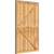 Ekena Millwork Rustic Wood Shutter - Rough Sawn Western Red Cedar - RBF06Z32X050RWR